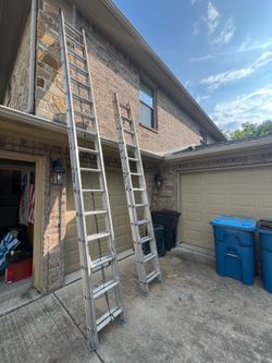 32’ and 24’ foot EXTENSION LADDER