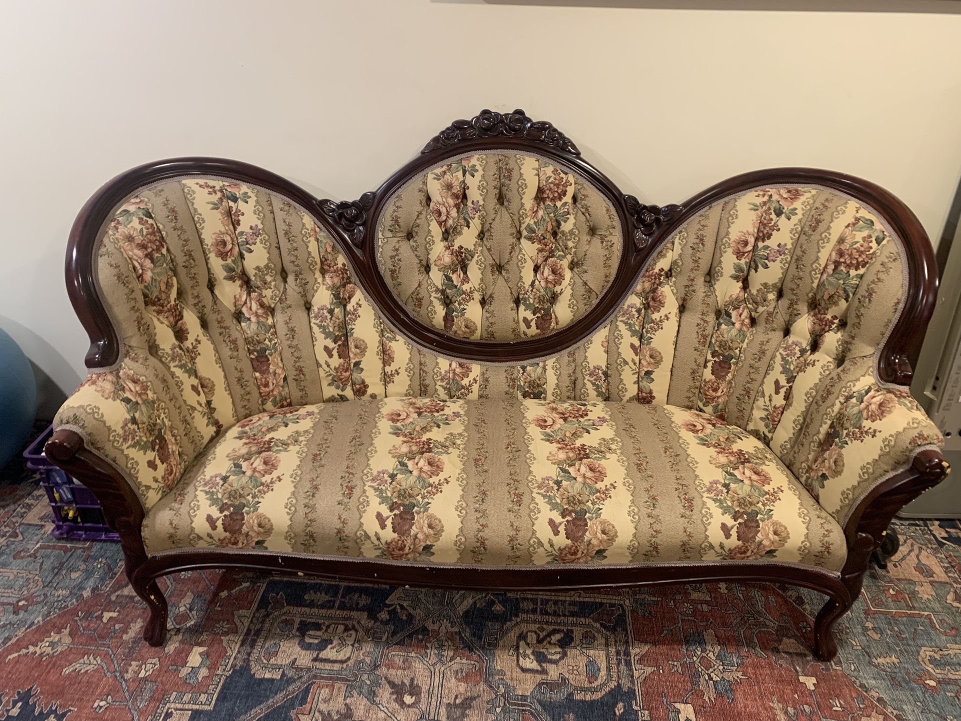 Antique Love Seat