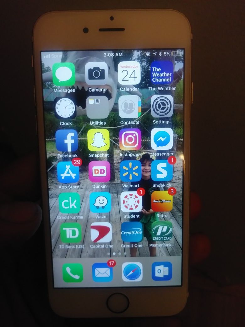 Sprint iphone 6s rose gold