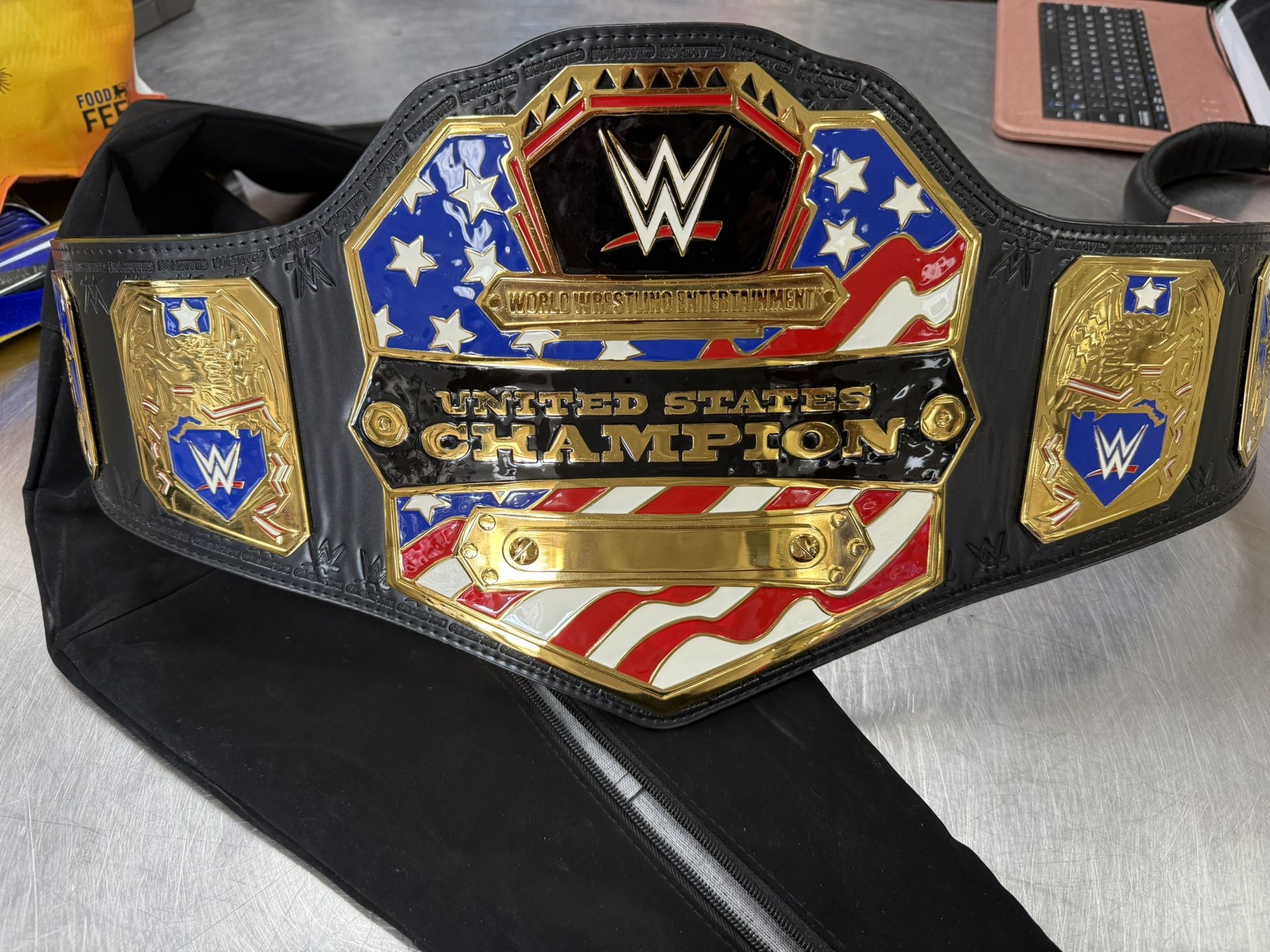 WWE United States championship Belt Autographed