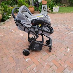 Baby Stroller W/car Seat