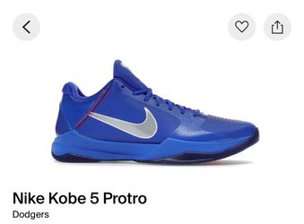 Kobe 5 protro dodgers