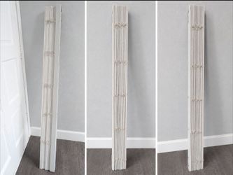 White Faux Wood Blinds