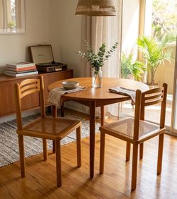 Pair of vintage MCM chairs