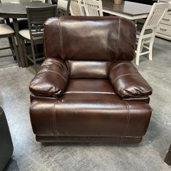 Brown Manual Recliner Chair 