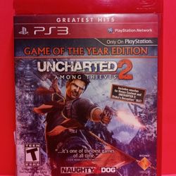 PS3 Uncharted 2 GOY Edition *CIB
