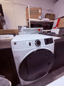 GE Front Load Electric Dryer White