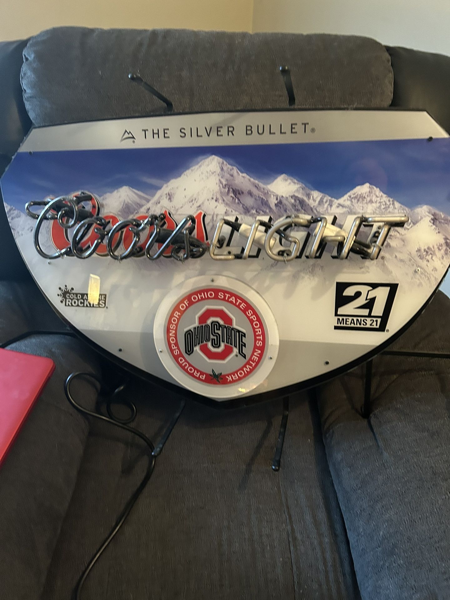 Coors Light OSU Led Sign