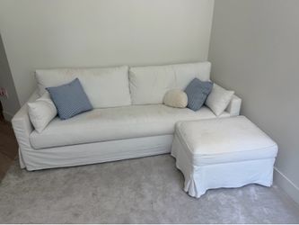 White ikea couch