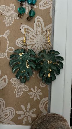 Resin earrings