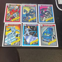 1990 Marvel Comic superheroes Mint Cards