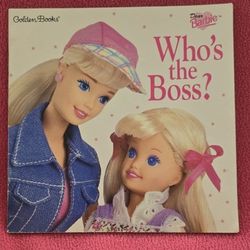 Dear Barbie Who's the Boss 1997 Golden Books