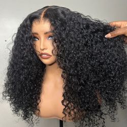 Glueless  22 Inch Water wave Ready To Wear Wig 13x4 