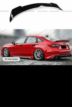 Wing for a 2022-2026 Honda civic