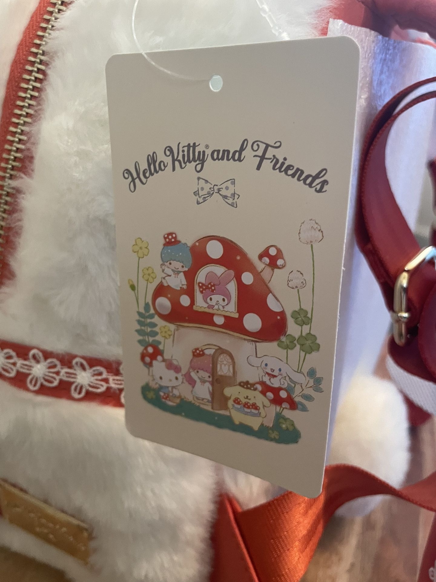 Sanrio My Melody Mushroom cottagecore Mini Backpack