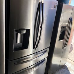 Samsung French Door Refrigerator Good Condition 