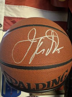 Jason Kidd Autographed Basketball 