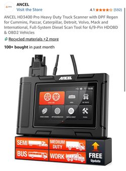 ANCEL HD3400 Pro Heavy Duty Truck Scanner