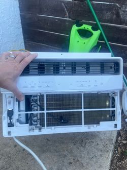 Toshiba Remote Controlled A/C window unit. It also has WiFi