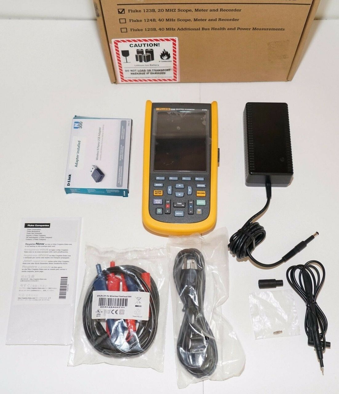 Fluke Portable Oscilloscopes