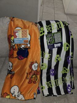 READ DESCRIPTION Casper Beetlejuice Blankets