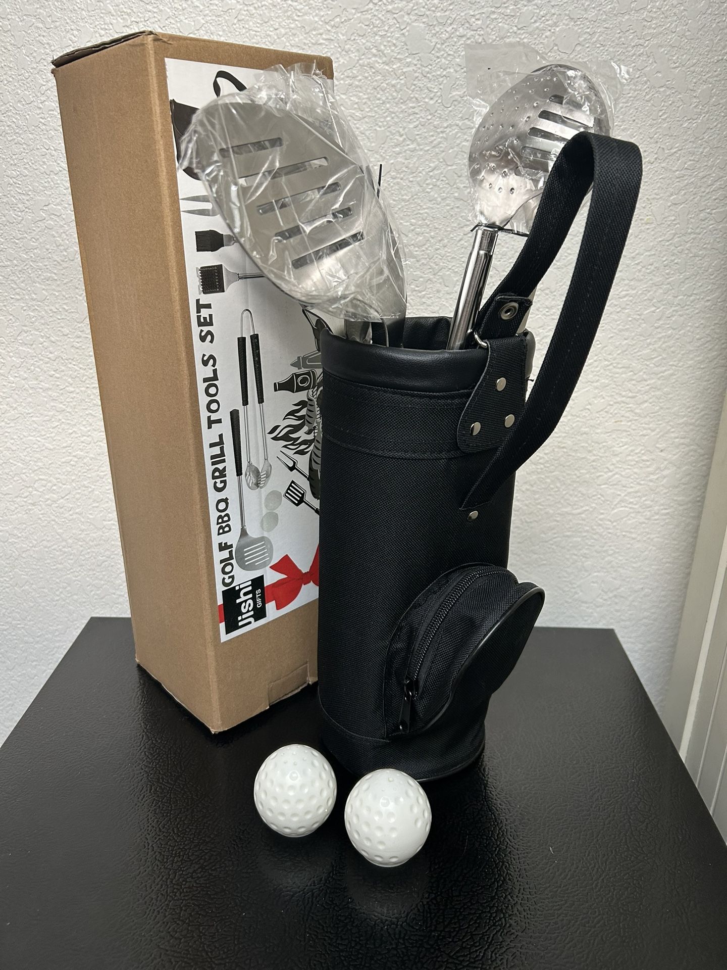 Golf BBQ Grill 8 Piece Tool Set