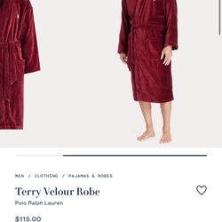 New Men’s Polo Robe