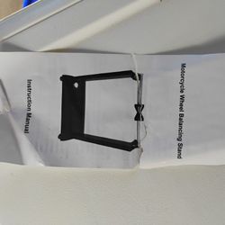 Motorcycle Wheel Balancer