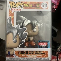 Funko Pop ! Goku ( Ultra Instinct With Kamehameha)