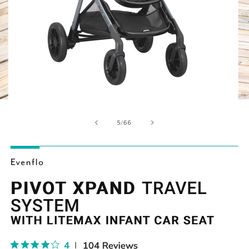 Evenflo Double Stroller 