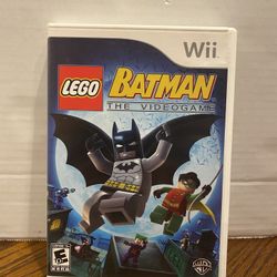 LEGO Batman: The Videogame (Nintendo Wii, 2008) No Manual.