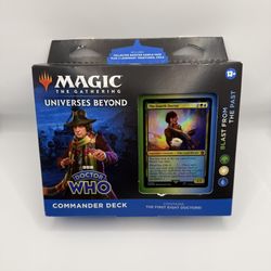 Universes Beyond: Doctor Who - Blast From the Past Commander Deck  Trading Cards 
