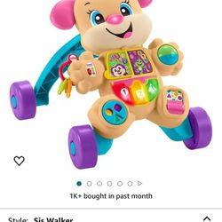 Fisher Price Laugh and Learn Puppy Walker for 6-36 months.