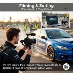 📸 Motorsports & Action‑Sports Filming – Now Taking Clients