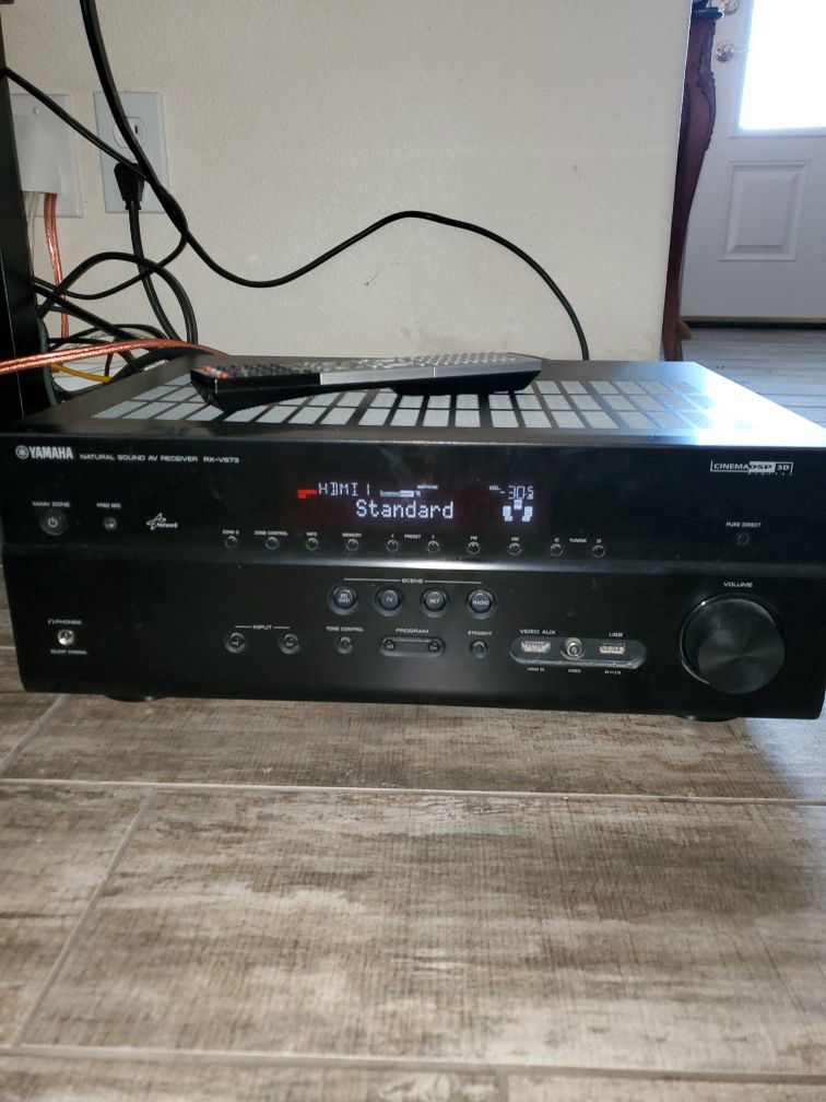 Yamaha RX-4763 Audio Receiver Black