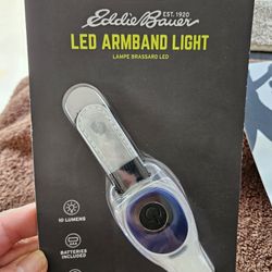 Led Arm Band Safety Light. New