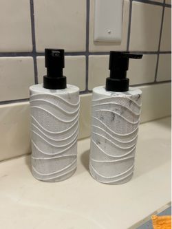 Set 2 piezas para el Javon de manos para el baño