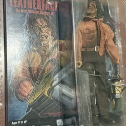 New  NECA Retro Cloth The Texas Chainsaw Massacre 3 Leatherface Action Figure