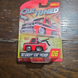 Car Tuned Diecast 87 Chevy C10 Pickup #6