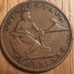 1927 Philippines 1 Centavo