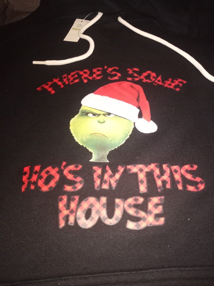 American Eagle Grinch Hoodied Sweatshirt 