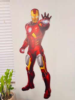 Avengers Extra Large -Size Wall Decals And Picture Frame