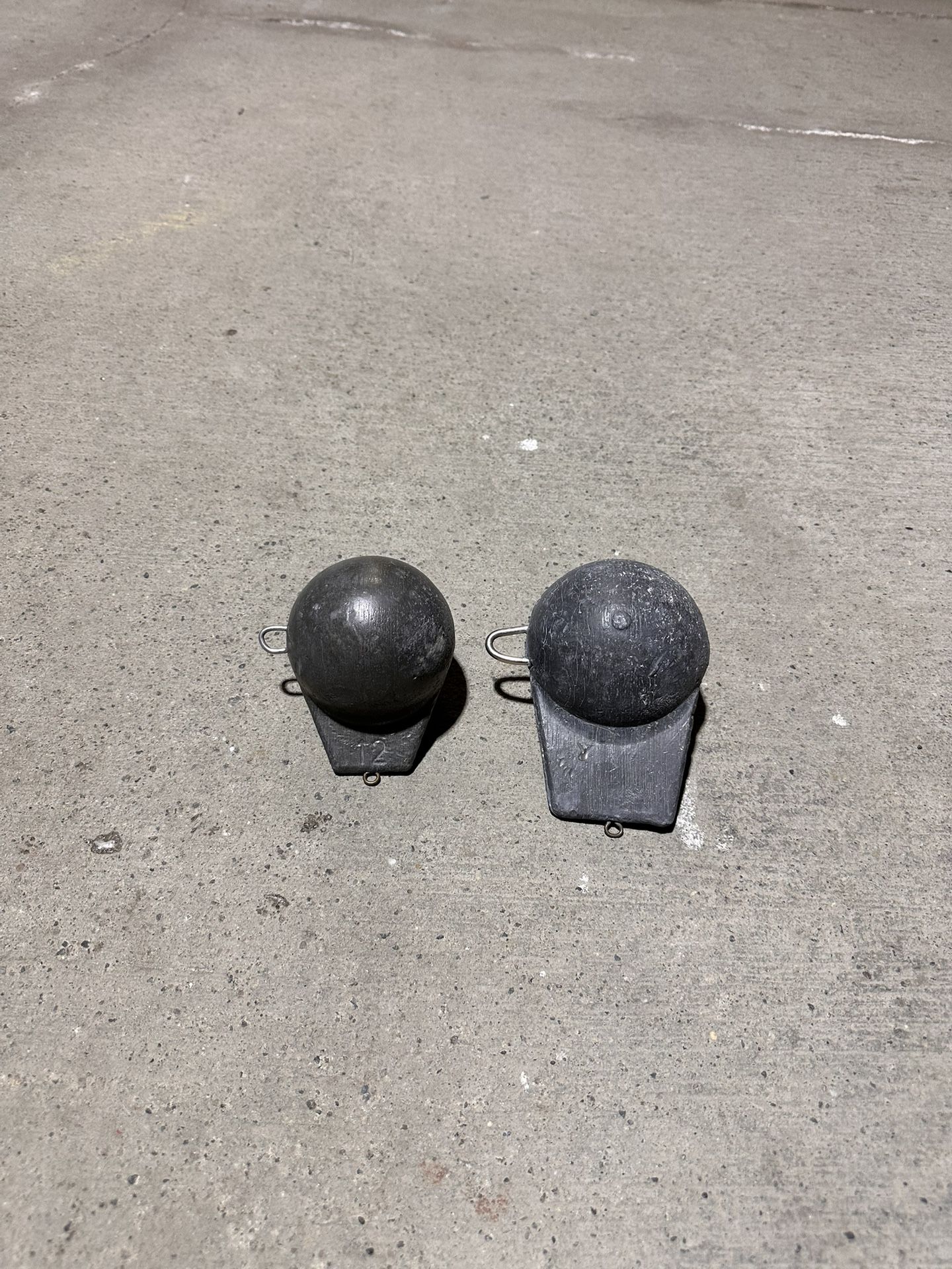 3 Lead Downrigger Weights