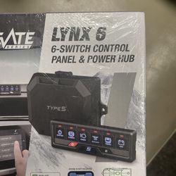 TypeS Elevate Series LYNX 6 - 6Switch Control Panel & Power Hub LM534403 NIB!!