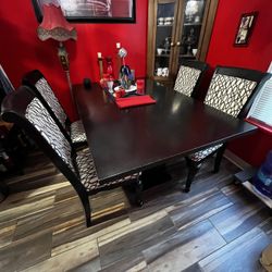 Table And 4 Chairs