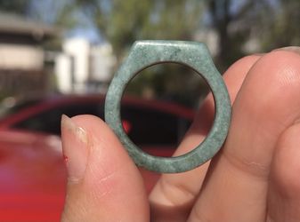 Anillo Jade Princesa Azul Original De Guatemala 