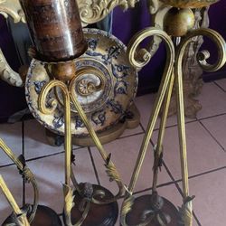 Set Of Floor Candle Holder 