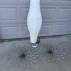 Lamp and Wall Decor