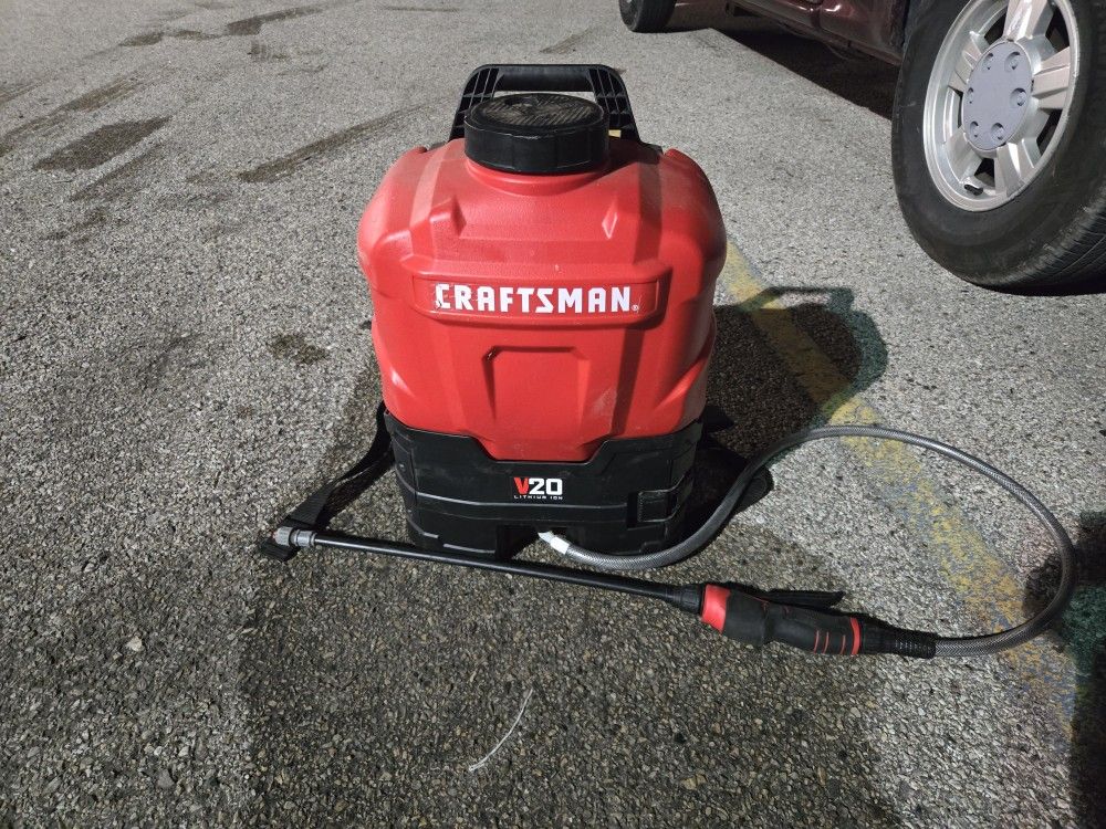 20v Craftsman Backpack Sprayer