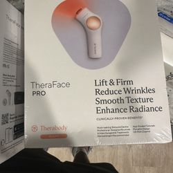 Therabody - TheraFace PRO - Multi-Use Facial Health Device White - SEALED
